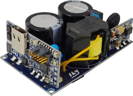 STMicroelectronics STEVAL Development Kit, Compact 27W USB Type-C Power Delivery 3.1 With PPS Adapter Reference Design