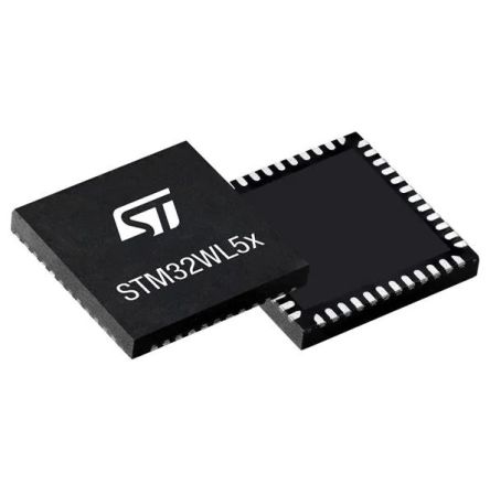 STMicroelectronics Mikrocontroller STM32WL ARM Cortex M0+, ARM Cortex M4 32bit SMD 64 KB UFQFPN 48-Pin 48MHz