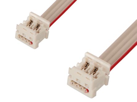 Molex Picoflex Series Flat Ribbon Cable, 1.27mm Pitch, 320mm Length, Picoflex IDC To Picoflex IDC