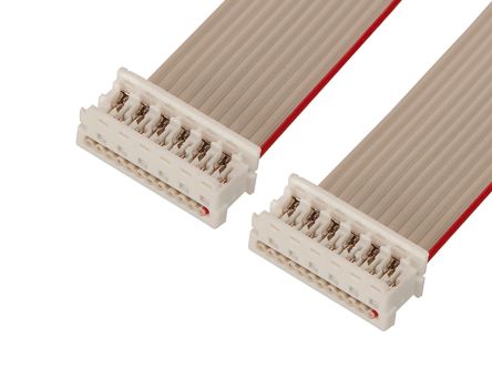 Molex Picoflex Flachbandkabel, Raster 1.27mm Abgeschlossen, Anschluss A Picoflex IDC