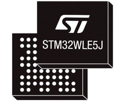 STMicroelectronics Wireless Microcontroller STM32WL ARM Cortex M0+, ARM Cortex M4 32bit SMD 256 KB UFBGA 73-Pin 48MHz