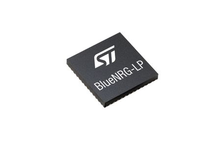 STMicroelectronics System-On-Chip SOC Bluetooth BLUENRG-345MC, MCU ARM Cortex M0 A 32 Bit, QFN48 48 Pin