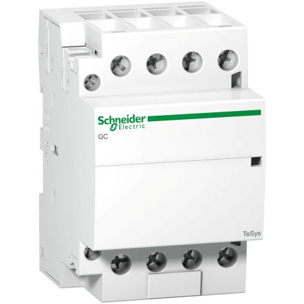 Schneider Electric TeSys GC Leistungsschütz / 220 → 240 V Ac Spule, 4 -polig 4 Öffner / 63 A, Umkehrend