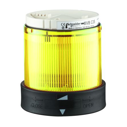 Schneider Electric Harmony XVBC Signalleuchte Blitz-Licht Gelb, 24 V
