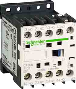 Schneider Electric Relais De Contrôle, 2NO + 2NC, 10 A, 440 Vac