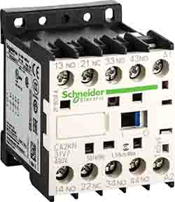 Schneider Electric TeSys Steuerrelais 0.045 KW 3NO + 1NC, 400 Vac / 10 A