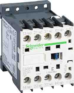 Schneider Electric Relé De Control TeSys, 2NO + 2NC, 72 Vdc, 110 A