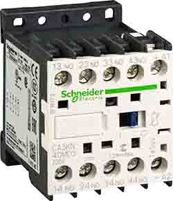 Schneider Electric Relais De Contrôle, 3NO + 1NC, 5 MA, 220 Vac