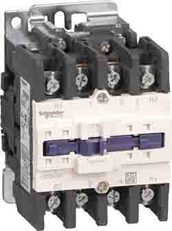 Schneider Electric Contattore, 4 Poli, 2NO + 2NC, 80 A, 38.4 W, Bobina 110 V Ac