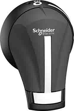 Schneider Electric Mando Giratorio, 1 Bloqueos, Para TeSys GS, Tirador Negro, IP65 TeSys