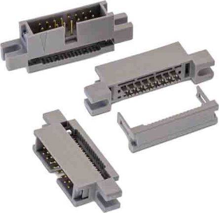 Wurth Elektronik 16-Way IDC Connector Plug For Cable Mount, 2-Row