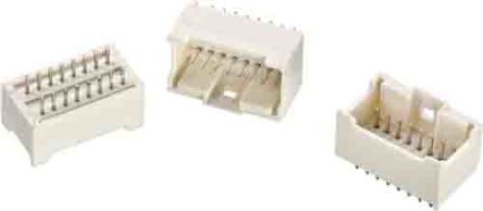Wurth Elektronik WR-WTB Series Straight PCB Header, 34 Contact(s), 2.0mm Pitch, 2 Row(s)