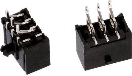 Wurth Elektronik WR-MPC3 Leiterplatten-Stiftleiste Gewinkelt, 2-polig / 2-reihig, Raster 3.0mm, Ummantelt