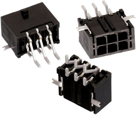 Wurth Elektronik Conector Macho Para PCB Ángulo De 90° Serie WR-MPC3 De 22 Vías, 2 Filas, Paso 3.0mm