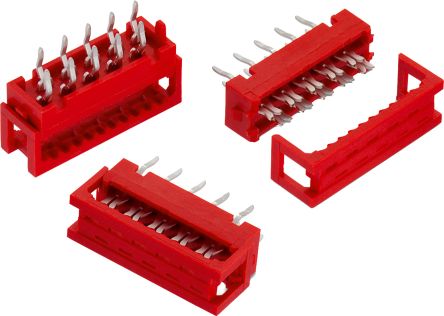 Wurth Elektronik Würth Elektronik IDC-Steckverbinder Stecker, 14-polig / 2-reihig, Raster 2.54mm