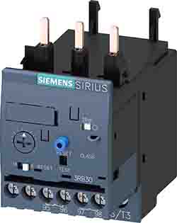 Siemens 3RB Überlastrelais, 3P 1NC + 1NO / 1.25 A