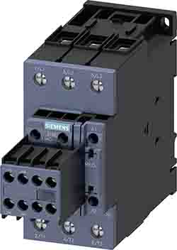 Siemens Contactor, 230 V Ac Coil, 3-Pole, 65 A, 30 KW, 2NC + 2NO