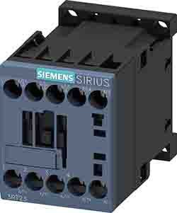Siemens Contattore Reversibile, 4 Poli, 2NC + 2NO, 22 A, 5.5 KW, Bobina 12 V Dc