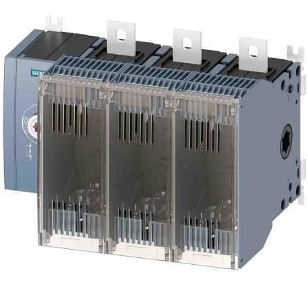 Siemens Interruptor Seccionador Con Fusible, 400A, 3, Fusible NH1, NH2 SENTRON 3KF