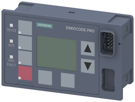 Siemens Panel De Control, 300 V, Para Usar Con SIMOCODE Pro 3UF7