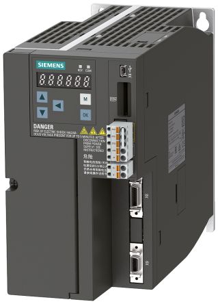 Siemens Variateur, Triphasé, 380 - 480 V., 23,4 A, 2 KW