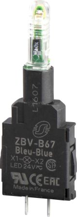 Schneider Electric ZBV Lichtblock Anzeigenblock LED, 24V