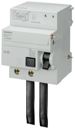 Siemens Sentron 5SM2 FI/LS-Schalter 100A, 2-polig Typ A, Empfindlichkeit 300mA