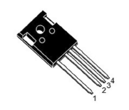 STMicroelectronics MOSFET, Canale N, 0.07 Ω, 45 A, HiP247-4, Su Foro