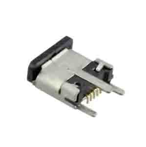 Molex 105133 USB-Steckverbinder 2.0 Micro B Buchse, Tafelmontage