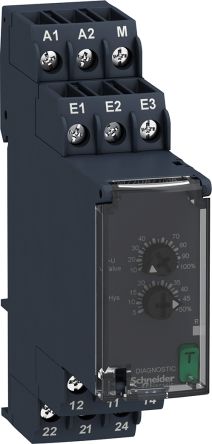 Schneider Electric Relè Di Monitoraggio Tensione RM22UA21MR Serie Harmony Control, DPDT