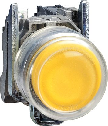 Schneider Electric XB4 Drucktaster Beleuchtet, EIN-AUS Schalter, 1-polig