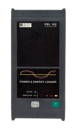 Chauvin Arnoux Strom, Spannung, Leistung Energiemesser Und -Logger, 650000V / 25000A