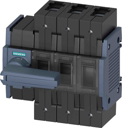 Siemens 3KD Trennschalter 3-polig, 125A, 125A, SENTRON Geschlossen, Größe 2 Sicherungsgröße