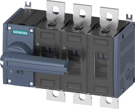 Siemens 3KD Trennschalter 3-polig, 315A, 315A, SENTRON Geschlossen, Größe 3 Sicherungsgröße