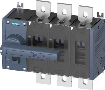 Siemens 3KD Trennschalter 3-polig, 800A, 800A, SENTRON Geschlossen, Größe 4 Sicherungsgröße