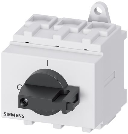 Siemens Desconector Por Conmutación Bastidor Cerrado, 63A, 3, Fusible Talla 3 63A SENTRON 3LD