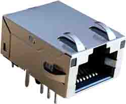 Wurth Elektronik Transformador LAN Ethernet, 1 Puertos, Agujero Pasante, 17.78 X 24.6 X 11.3mm