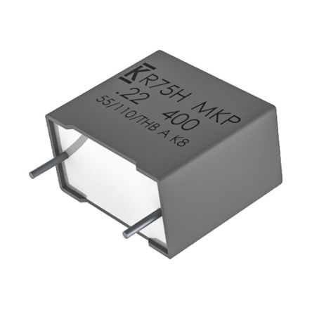 KEMET Condensador De Polipropileno PP, 680nF, 5%, 160V Dc, Montaje En Orificio Pasante