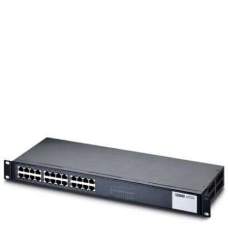 Phoenix Contact Switch Ethernet 24 Ports RJ45, 10/100Mbit/s, Montage Montage Sur Rack 120V C.a.
