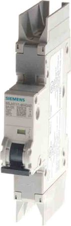 Siemens Interruptor Automático 1P, 16A, Curva Tipo C, Poder De Corte 10 KA 5SJ4116-7HG42, SENTRON, Montaje En Carril DIN