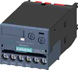 Siemens Interruptor Auxiliar, Retardo OFF, 0.05 → 100s, SPDT, 24 → 240 V Ac/dc