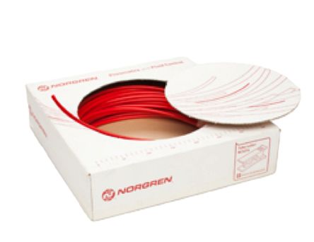 Norgren IMI PA2 Druckluftrohr Kunststoff Rot, Innen-Ø 6mm / Außen 8mm X 25m