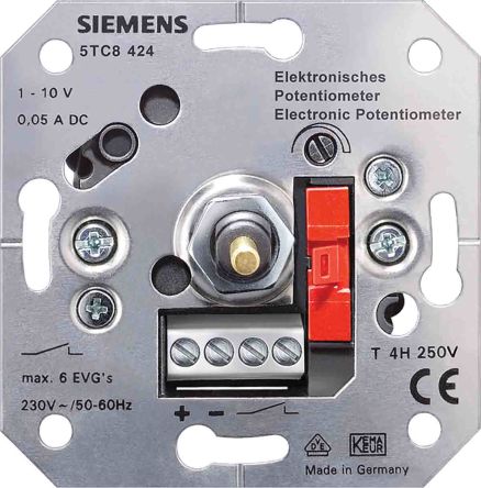 Siemens Potentiomètre Numérique, 5TC8424, Bouton Poussoir