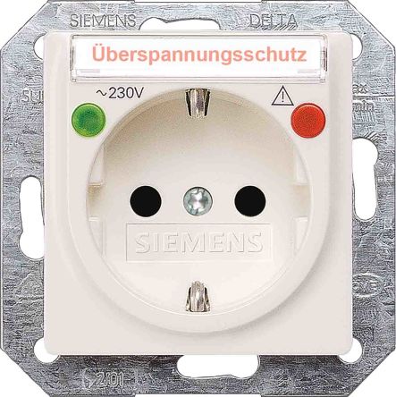 Siemens Steckdose 1-fach Innenbereich Weiß / 16A