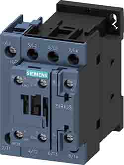 Siemens Contactor, 230 V Ac Coil, 4-Pole, 40 A, 4 KW, 1NO + 1NC