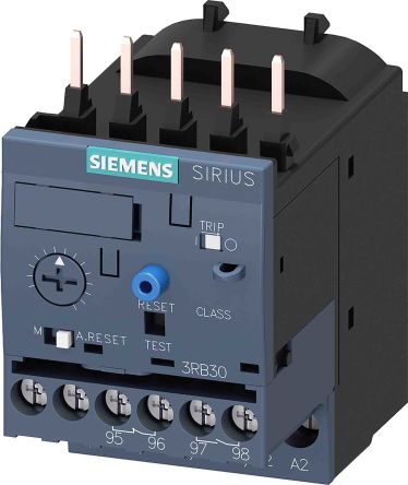 Siemens Relé De Sobrecarga 3RB, 1NC + 1NA, 4 → 16 A.