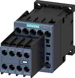 Siemens SIRIUS Leistungsschütz / 230 V Ac Spule, 8 -polig 4 Schließer + 4 Öffner / 10 A