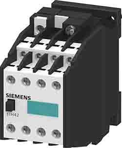 Siemens 3. TH4 Leistungsschütz / 220 V Ac Spule, 8 -polig 4 Schließer + 4 Öffner / 10 A