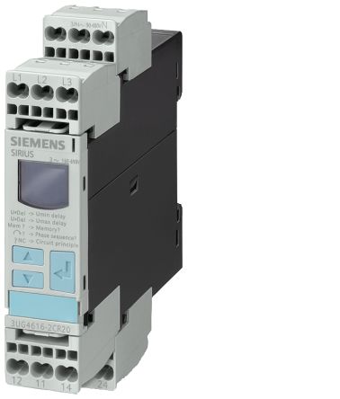 Siemens 3GU Überwachungsrelais 3-phasig, 2-poliger Wechsler Überspannung