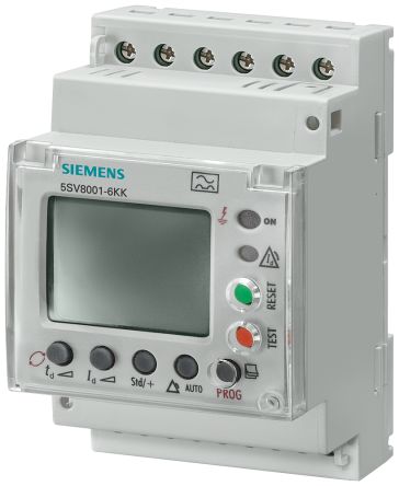 Siemens 5SV Überwachungsrelais, 2-poliger Wechsler Überspannung